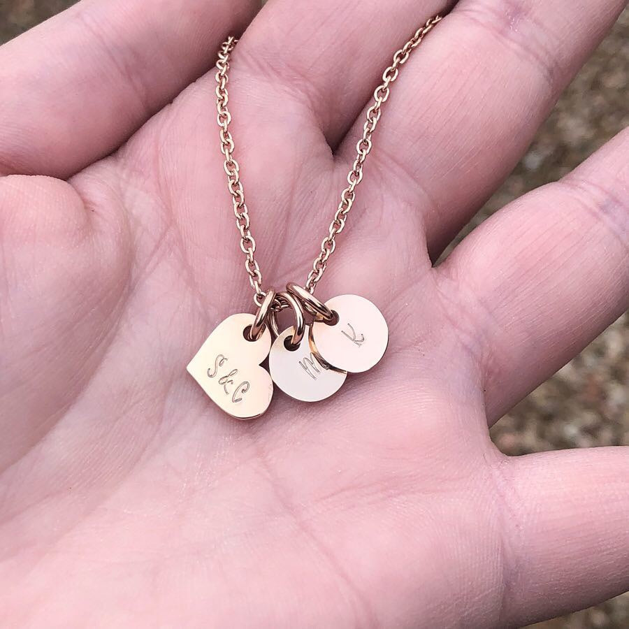 Endless Love Mother’s Necklace - Hand Stamped