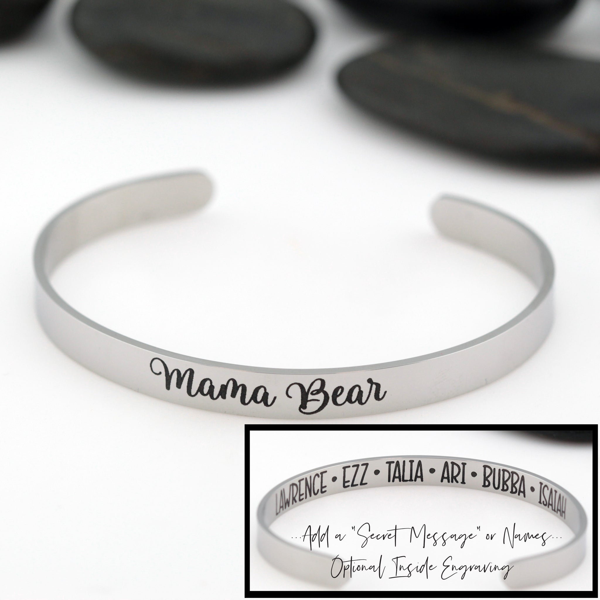 I've Got Your Six Hand Stamped | Custom | Boot Band Bracelet