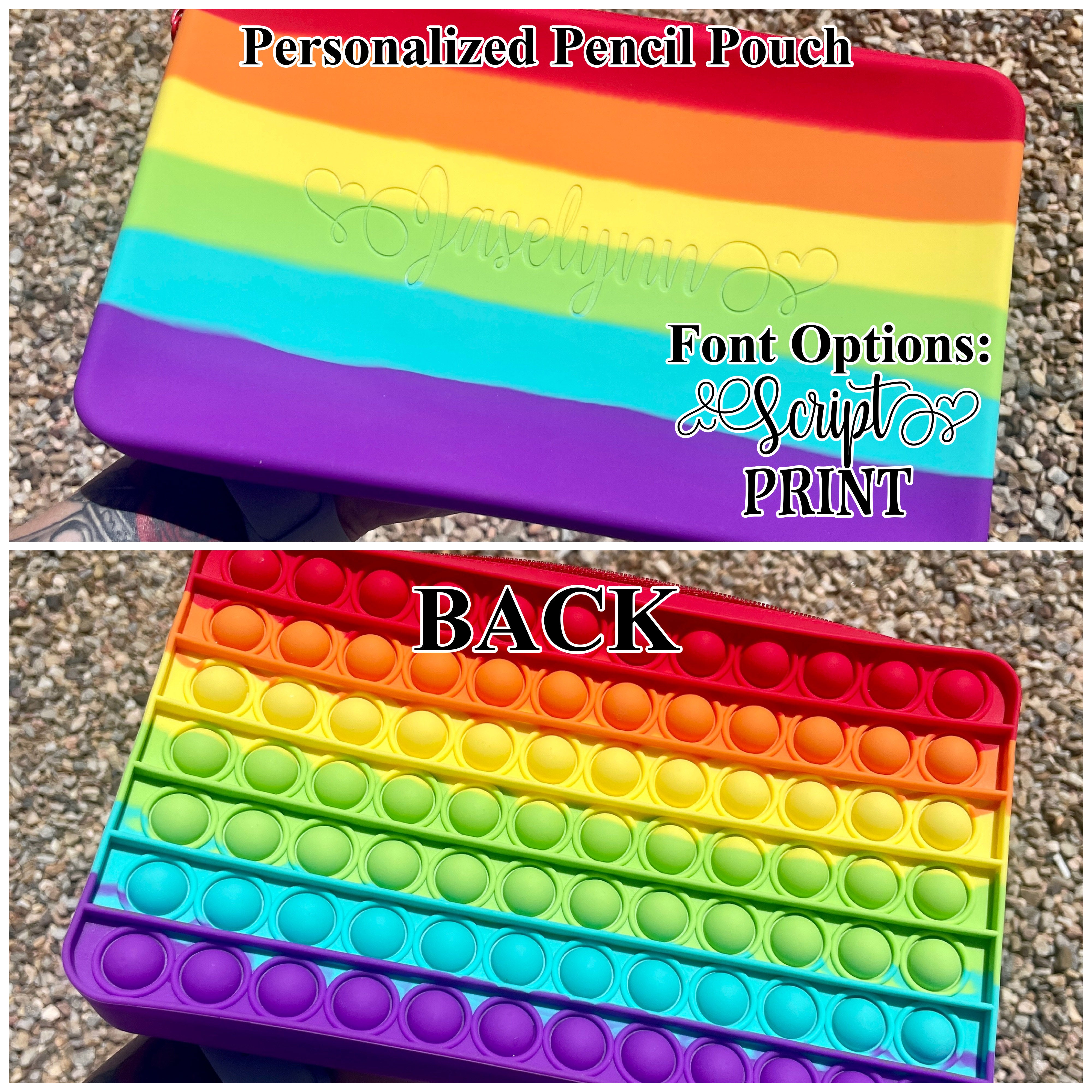 Customized pencil pouch deals