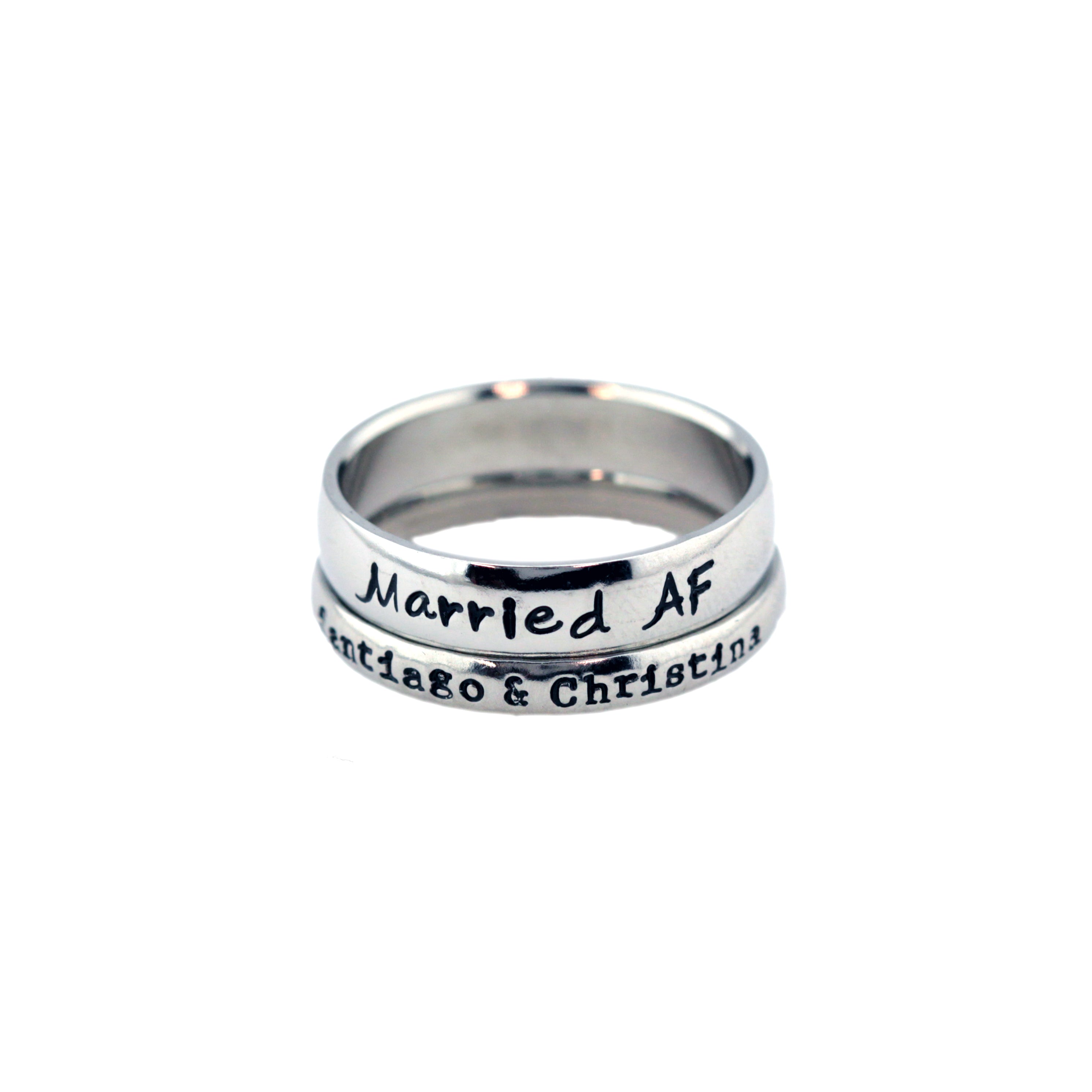 Family sales name ring