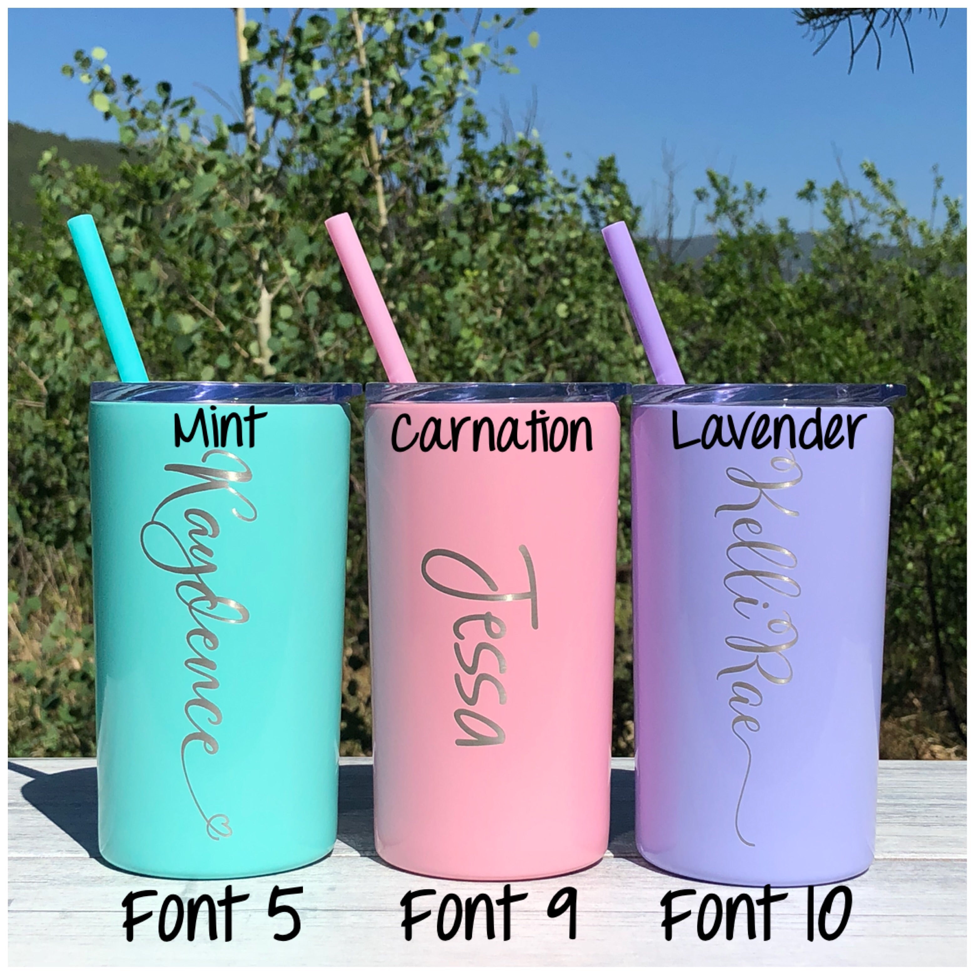 12 oz Personalized Kids Tumbler