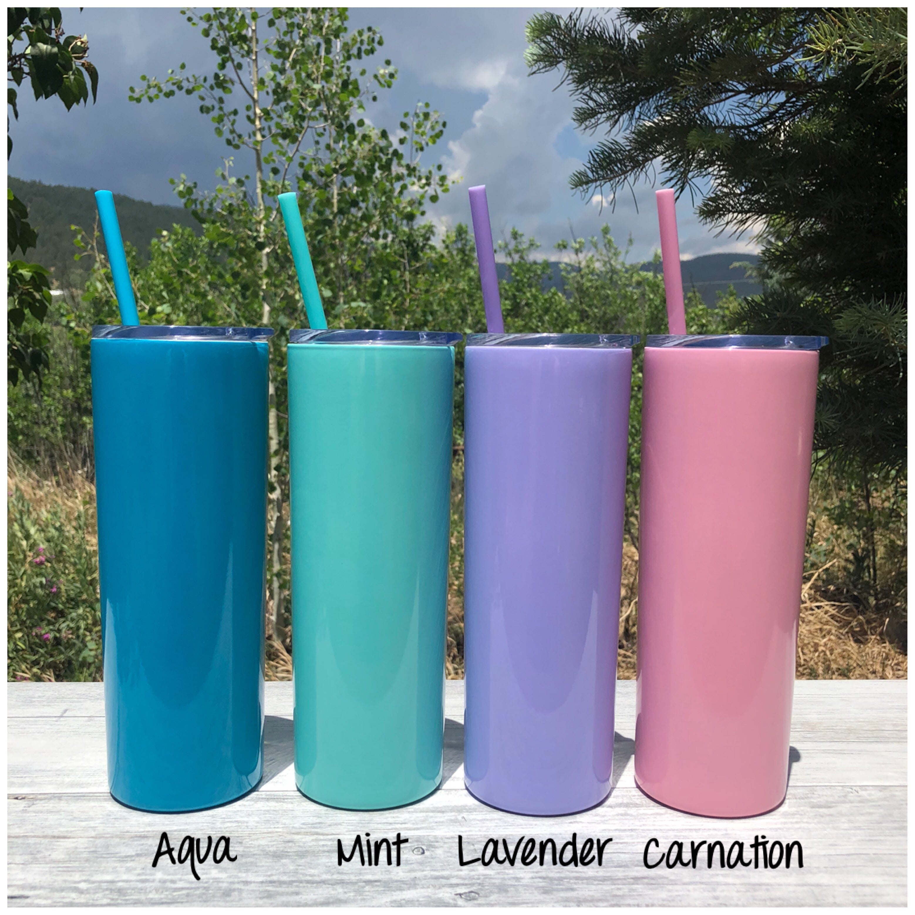 Tall Tumbler with Handle  28 oz – Custom Branding